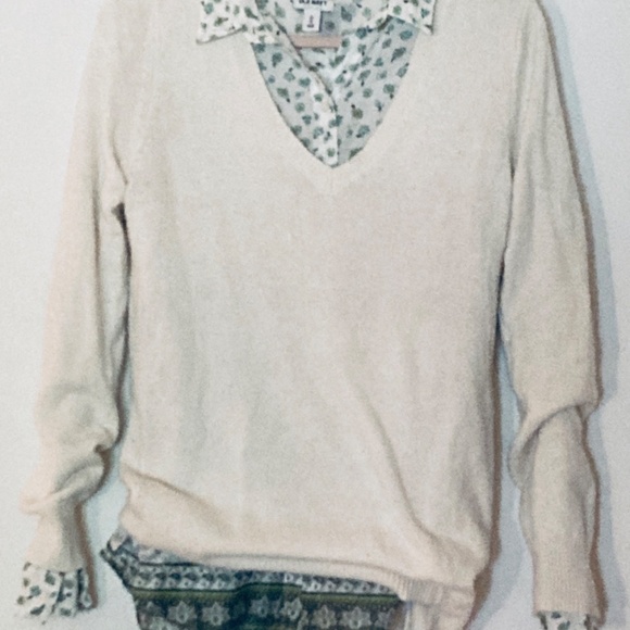 5 pc OLD NAVY bundle - 3 sweaters 2 blouses sz M - Picture 3 of 14